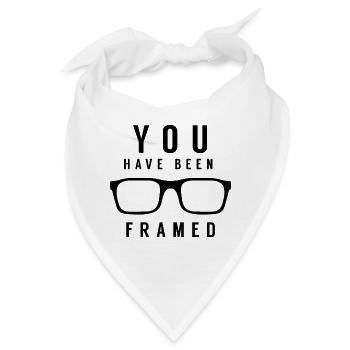 Optiker Optik Optometrie Optometrist Augenoptiker - Bandana - Weiß - Vorne