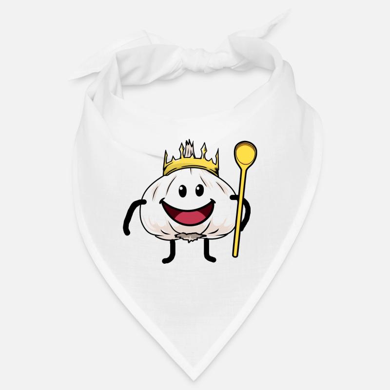 König Knoblauch kochen Küche gesund lecker Bandana