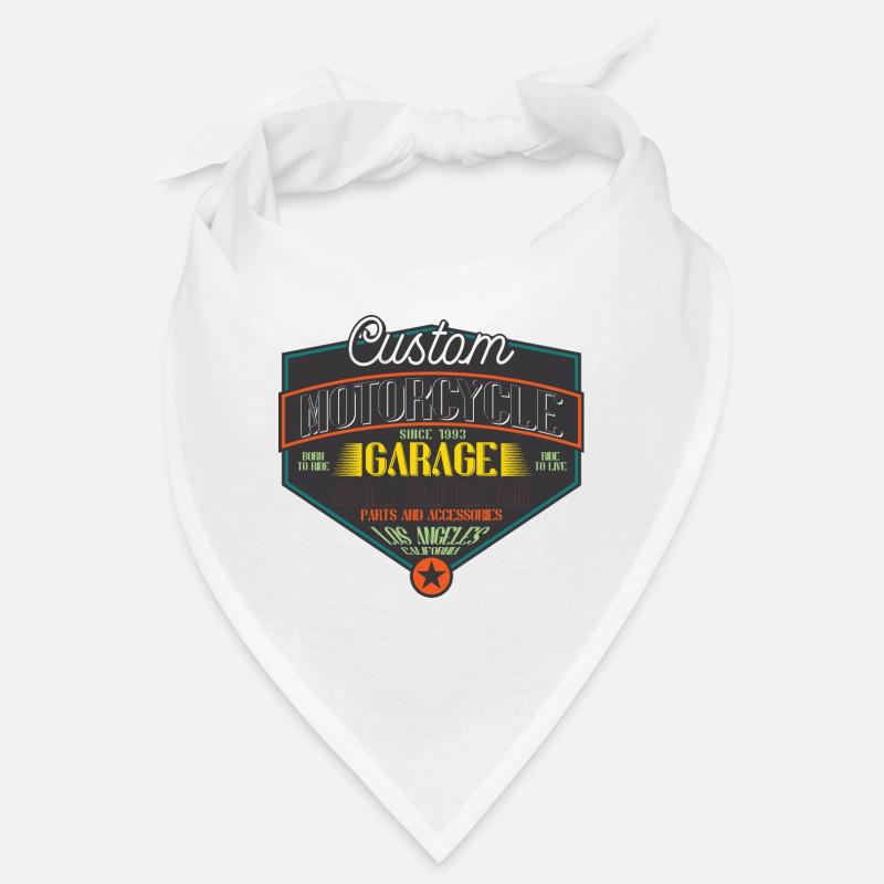 Biker, Motorradfahrer Bandana