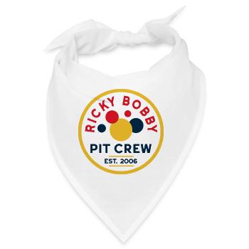 Ricky Bobby Pit Crew - Bandana - Weiß - Vorne