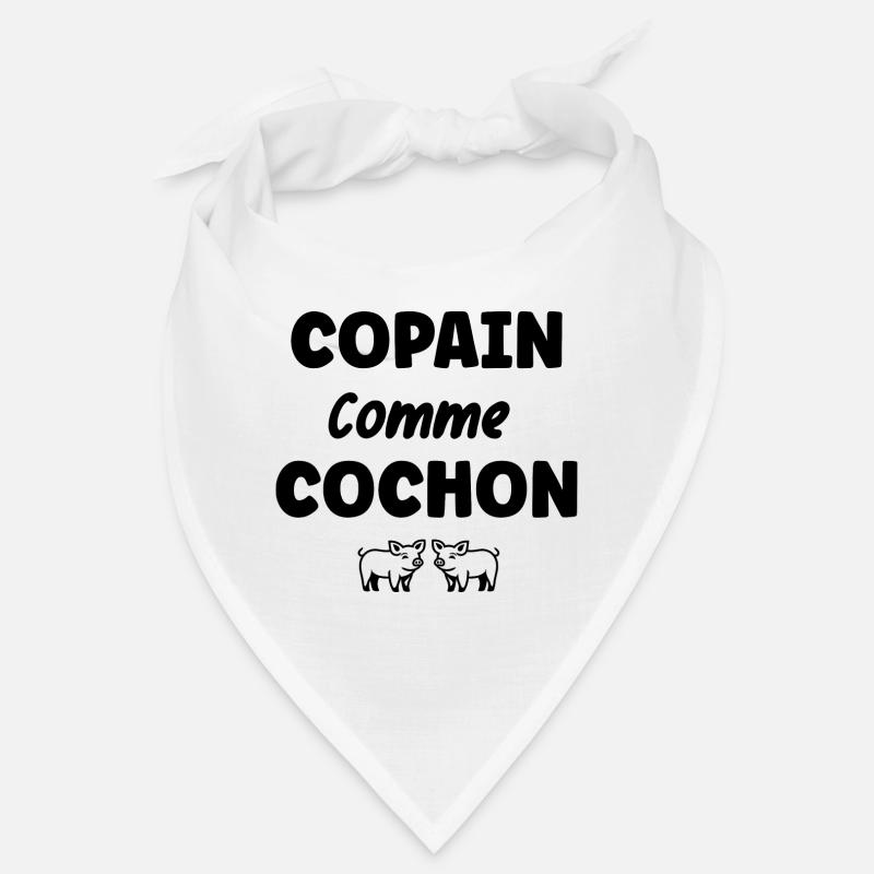 Copain comme cochon Bandana