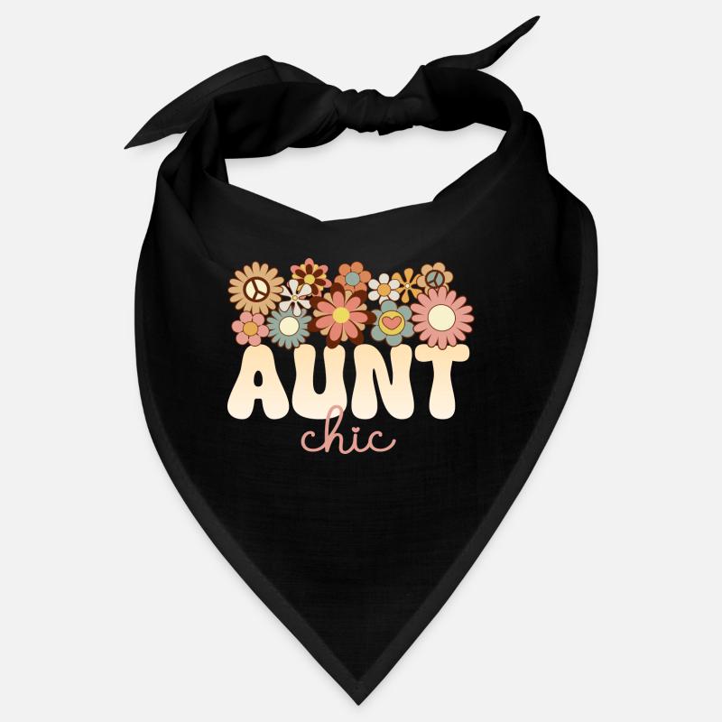 Retro Boho 1970 Tante Formidable Tata Chic Bandana