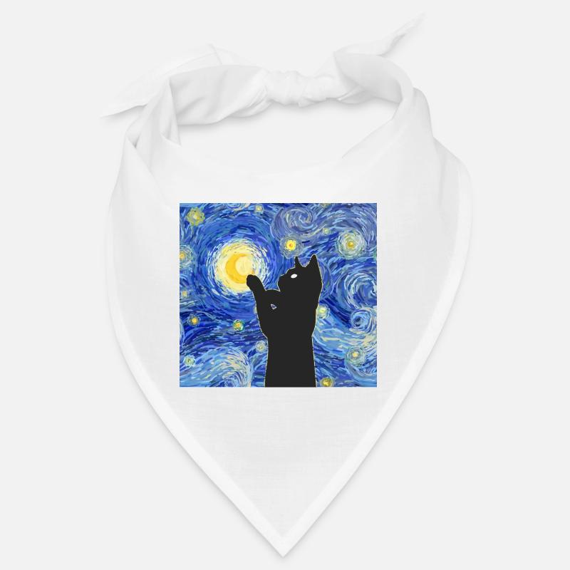 Vincent Van Gogh Chat Bandana