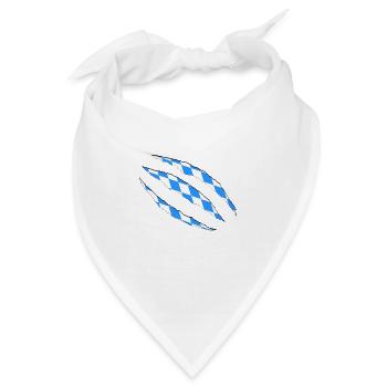 Bayern - Bandana - Weiß - Vorne