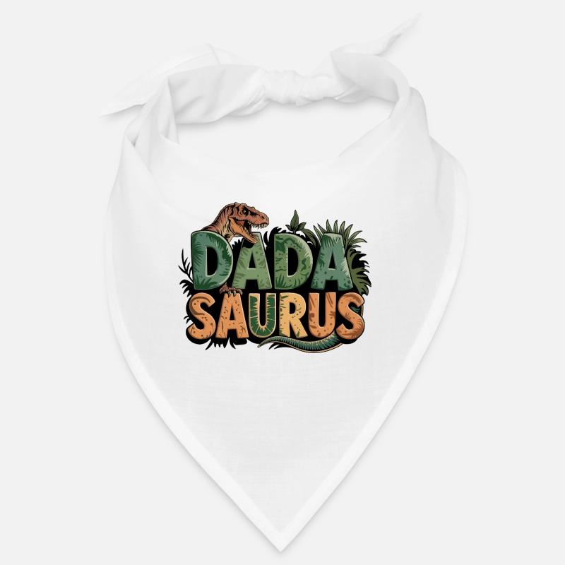 Dinosaur Dad Saurus Gift Dad Bandana