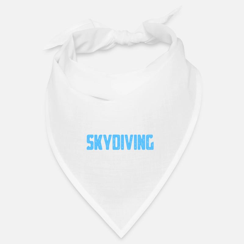 Skydiving - Bandana - white