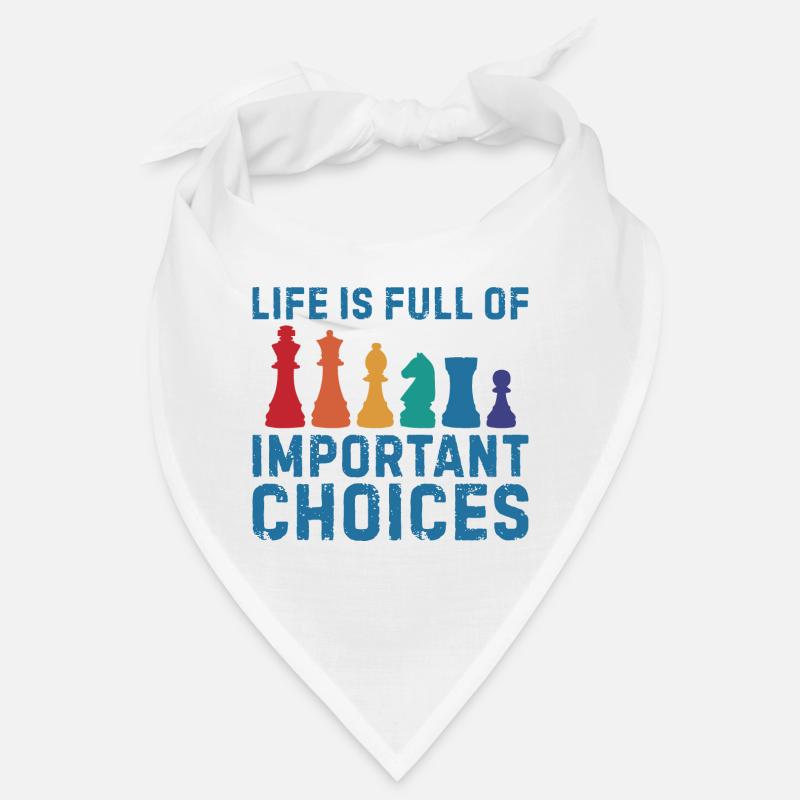 Important choices Chess Think Chess Master Bandana