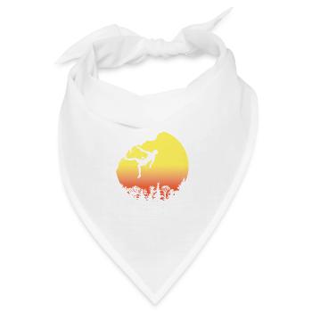 Eher klettern Reiseführer Gift - Bandana - Weiß - Vorne