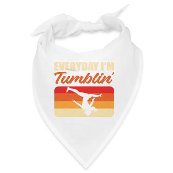 Ich bin Tumblin Entertainer Geschenk - Bandana - Weiß - Vorne