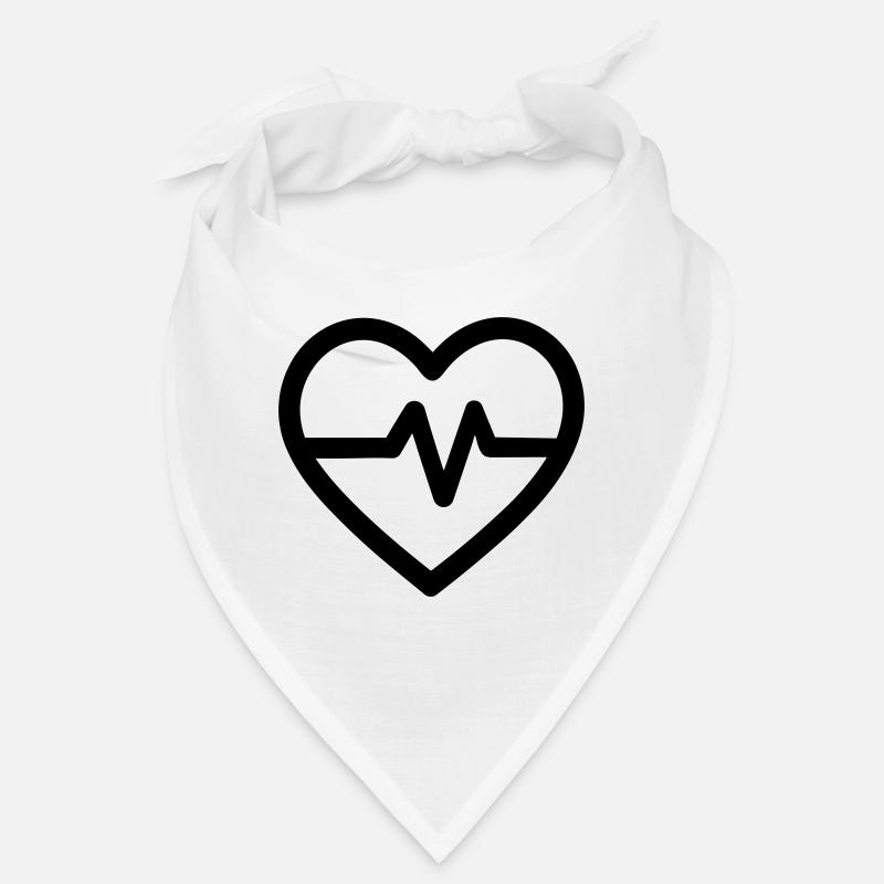 battement de coeur Bandana