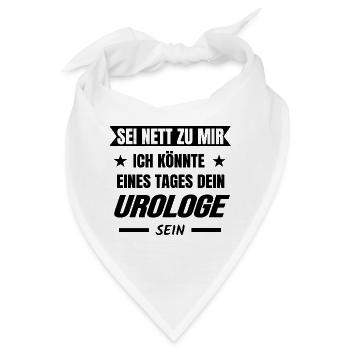 Urologe Mediziner Urologie - Bandana - Weiß - Vorne