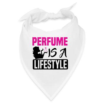 Parfüm Fragrance Perfüm Perfume Parfum Duft - Bandana - Weiß - Vorne