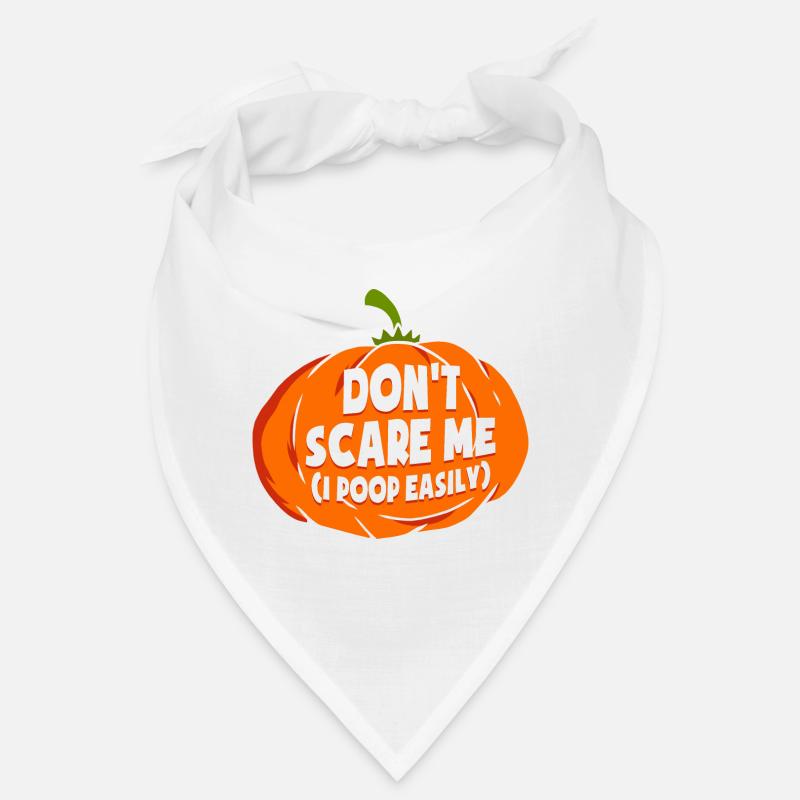 Ne me fais pas peur je fais caca facilement Halloween Bandana