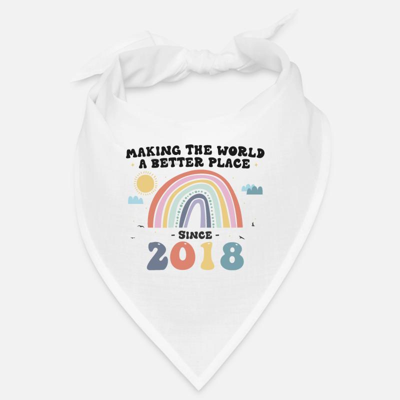 Making The a World Better Place Since 2018, 5th Bandana