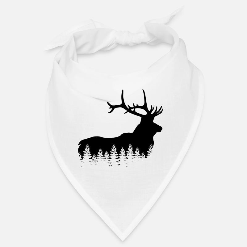 Jäger Bergsteiger Wanderer Hirsch Bandana