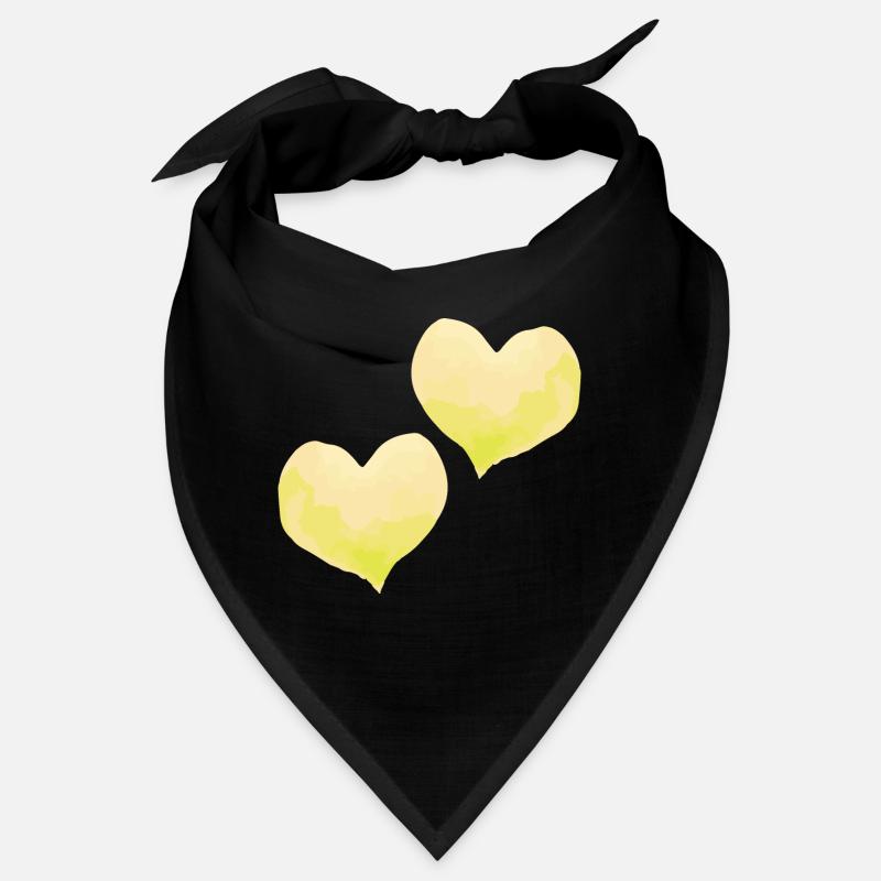 Coeurs Amour Dans Amour Mariage Bandana