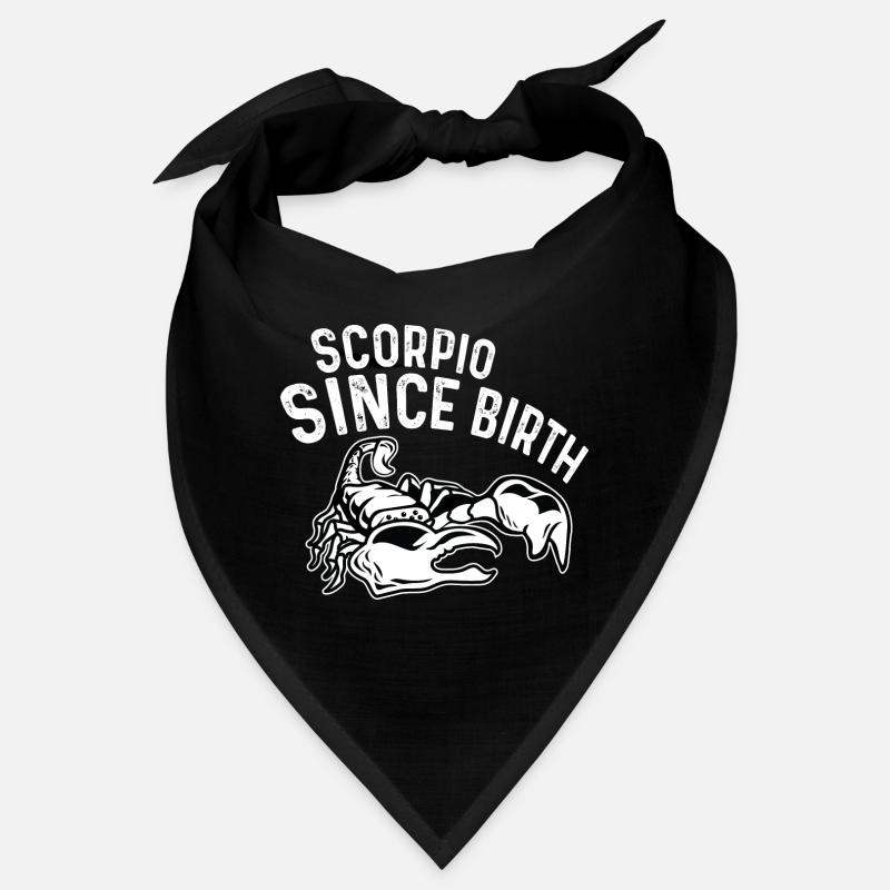 Skorpion seit der Geburt Ehrgeizig Geschenk Bandana