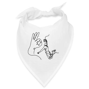 Slam dunk - Bandana - Weiß - Vorne