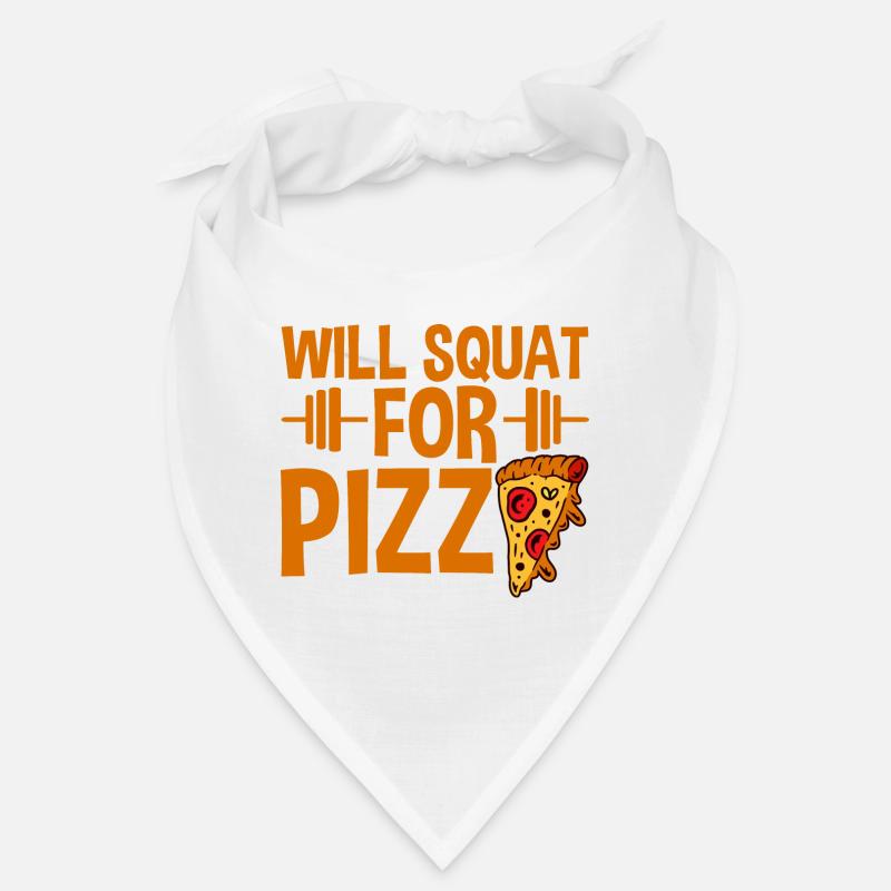 Will Squat For Pizza 2 Bandana