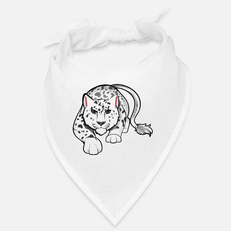Schneeleopard Bandana