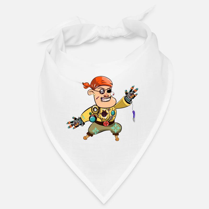 Pirate Robot Bandana