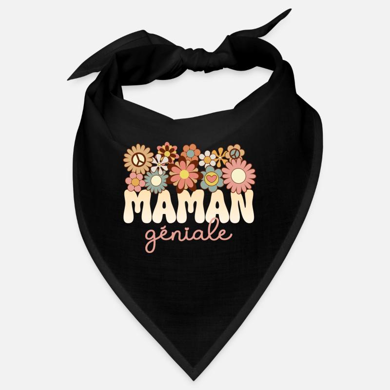 Mère Merveilleuse Maman Formidable Maman Géniale Bandana