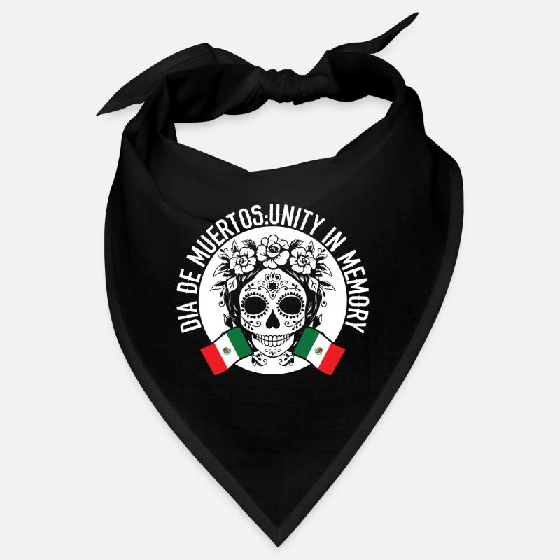 Dia De Muertos L’unité dans la mémoire Bandana