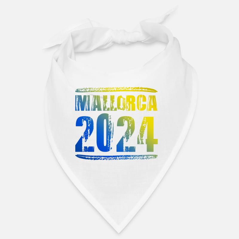 Vacances colorées à Majorque 2024 Bandana