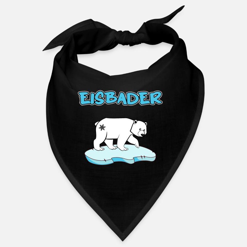 Eisbad Winterschwimmen "Eisbader Eisbär Winterbad" Bandana