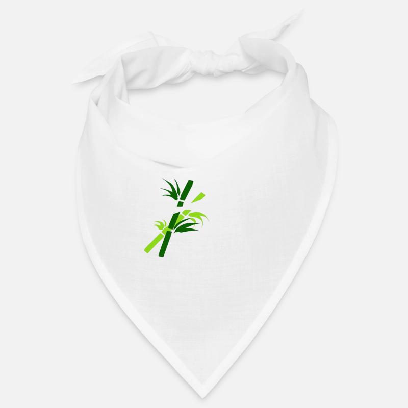 Essstäbchen mit Bambus Hintergrund - chopsticks Bandana