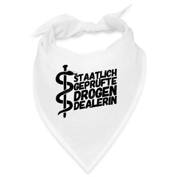 Apotheker Apotheke Pharmazeut - Bandana - Weiß - Vorne