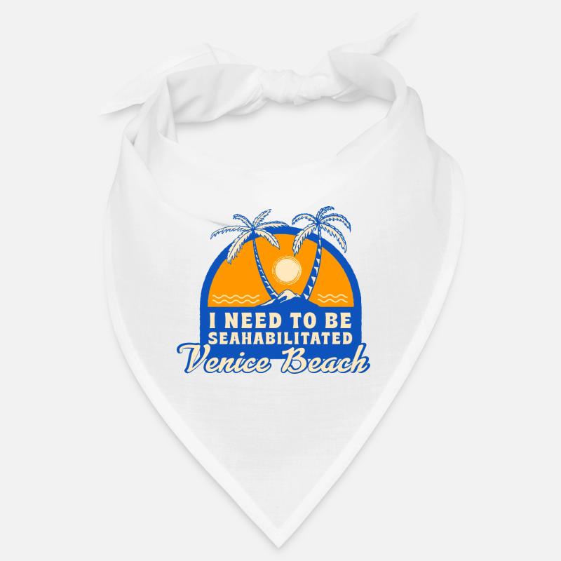 I Need To Be Seahabilitated Venice Beach Summer Bandana