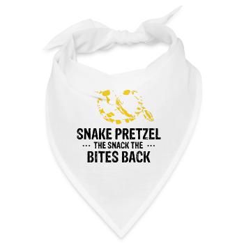Königspython Design für Schlangen Liebhaber - Bandana - Weiß - Vorne
