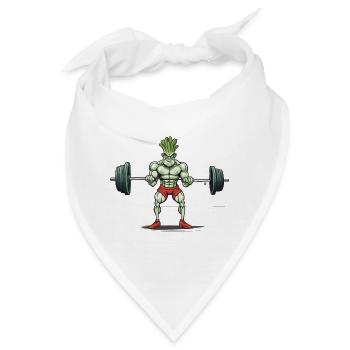 Lauch - Bandana - Weiß - Vorne