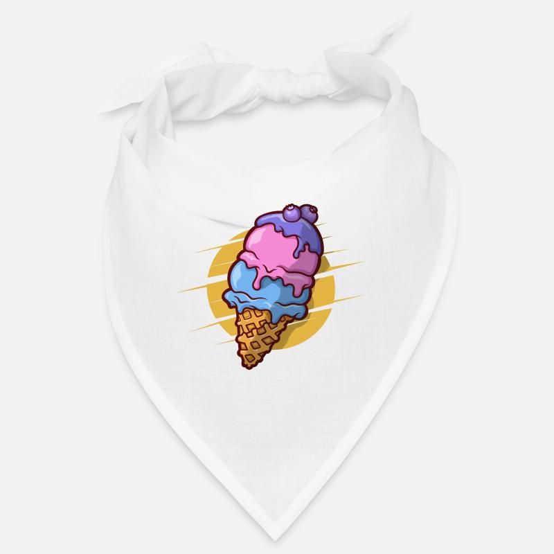 Crème glacée aux bleuets Bandana