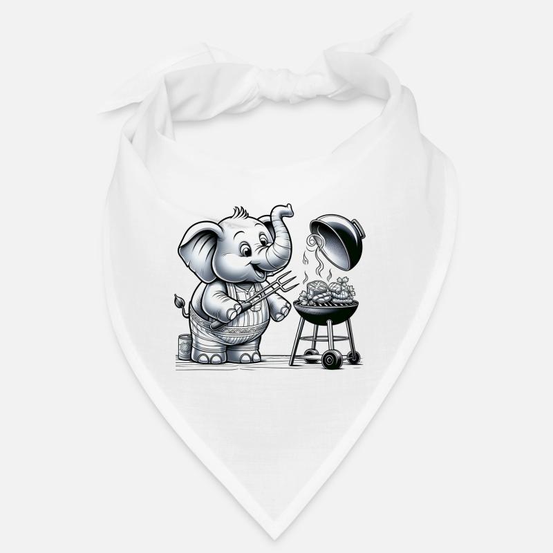 Mignon BBQ éléphant Bandana