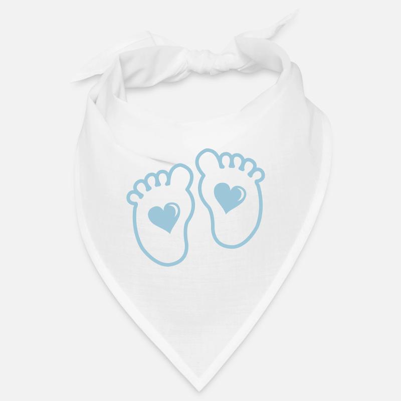 pieds de bébé Bandana