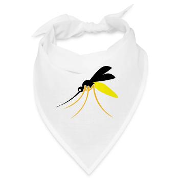 Mücke - Bandana - Weiß - Vorne