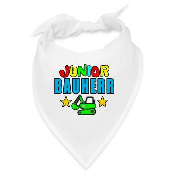 Junior Bauherr - Bandana - Weiß - Vorne