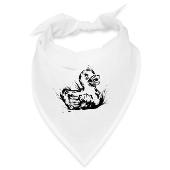 Badeente - Bandana - Weiß - Vorne