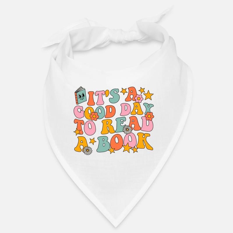 Es ist ein guter Tag, um ein Buch groovy zu lesen Bandana