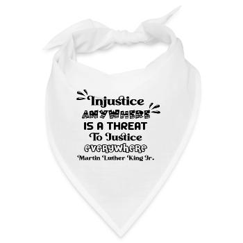 Martin Luther King, Jr. Day - Bandana - Weiß - Vorne