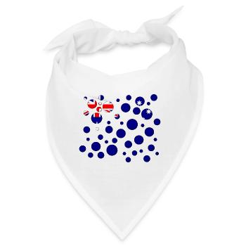 Australia - Bandana - Weiß - Vorne
