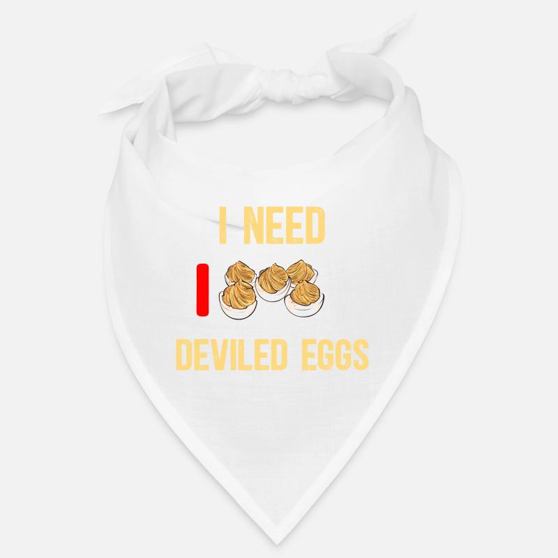 Gefüllte Eier Deviled Eggs Bandana