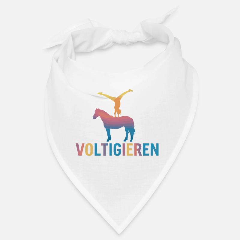Aime le cadeau de voltige à cheval Bandana