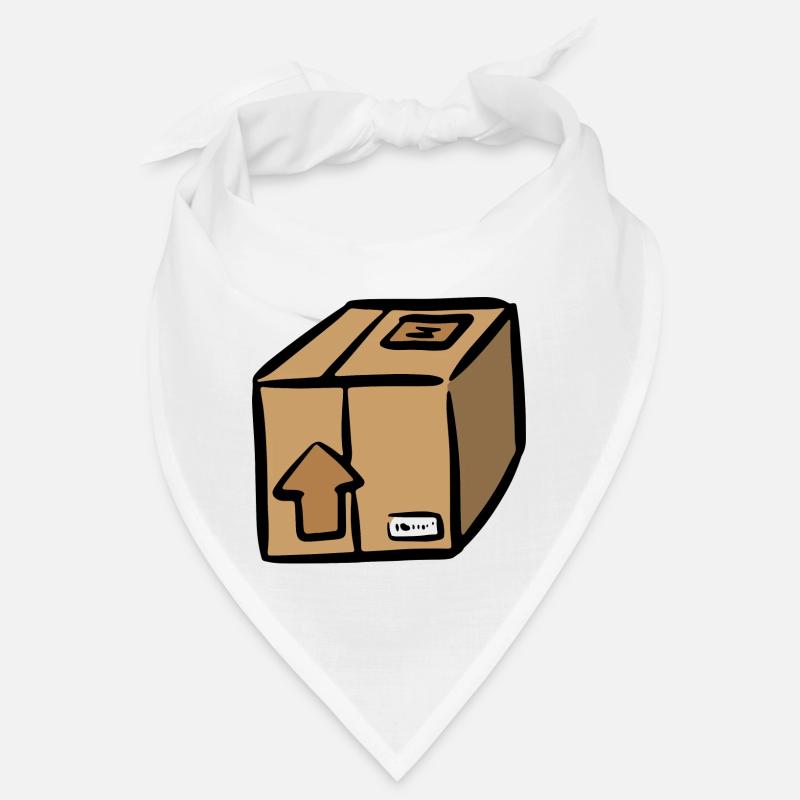 Parcel Post Dispatch Logistics Parcel delivery man Bandana
