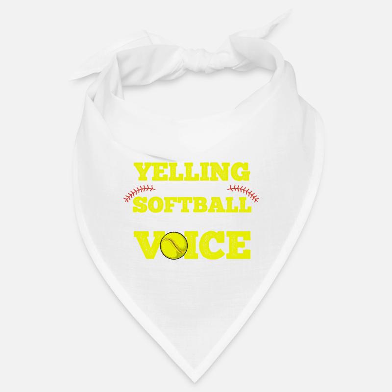 Softball training design for a softball Bandana