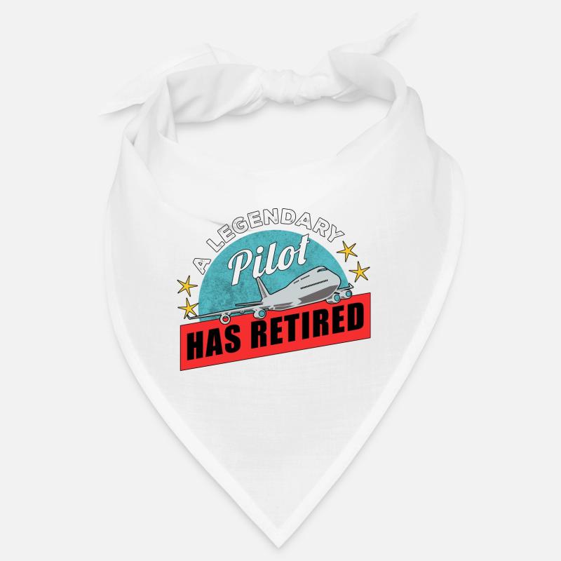 Pilote d’avion Fly Pension Stopped I Gift Bandana