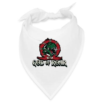 God Of Roar - Bandana - Weiß - Vorne