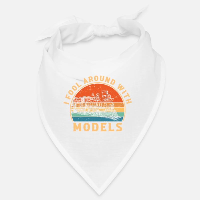 Lokführer Bahn Design I Model Eisenbahn Bandana